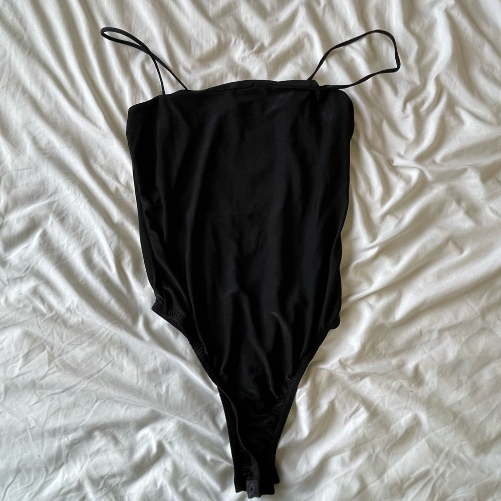 Spaghetti strap body suit